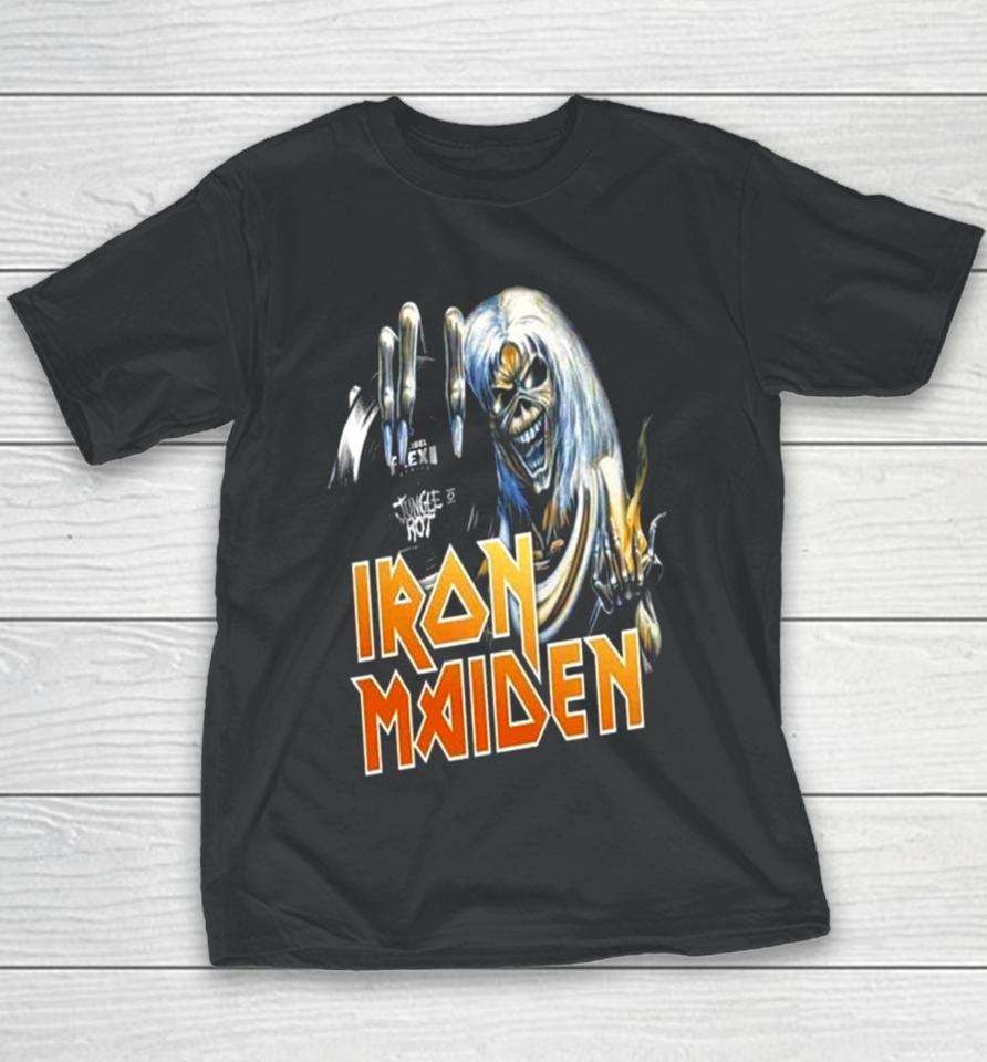 The Flexi Series Debut Of Death Metal Vets Jungle Rot Iron Maiden Youth T-Shirt
