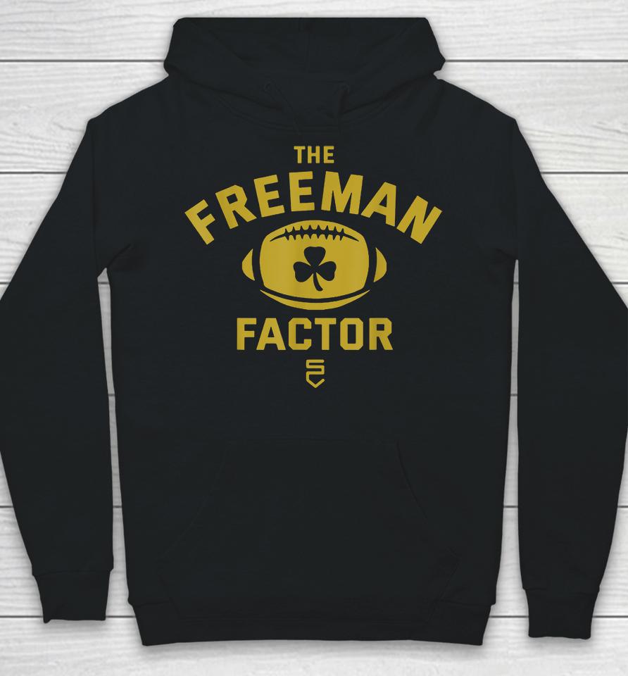 The Freeman Factor Football Hoodie
