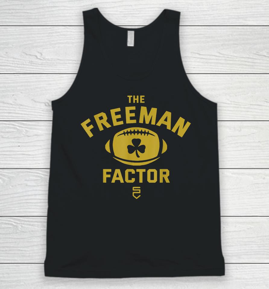 The Freeman Factor Football Unisex Tank Top