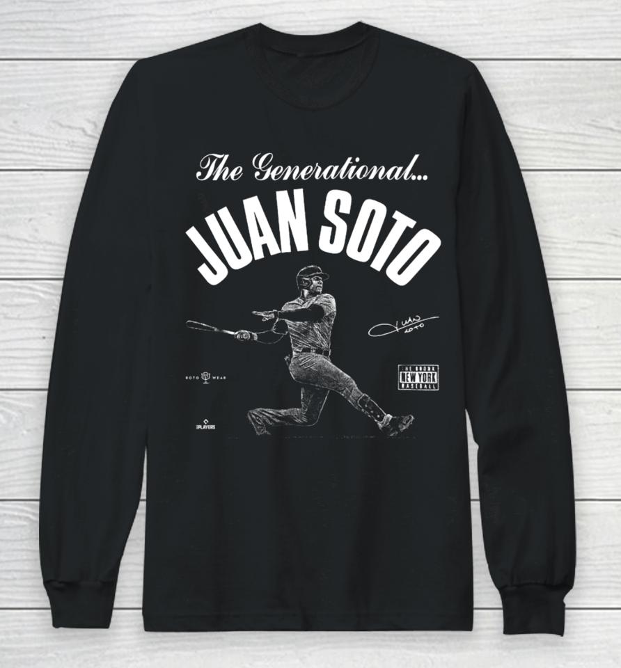 The Generational Juan Soto Long Sleeve T-Shirt