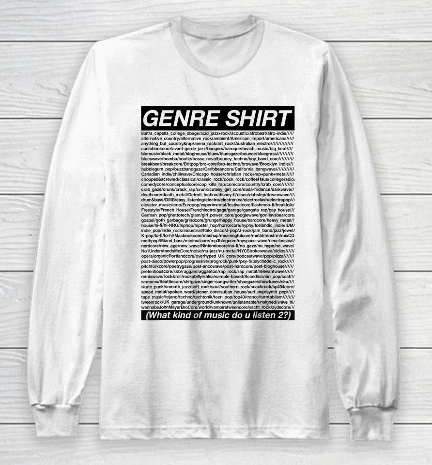 The Genre Long Sleeve T-Shirt