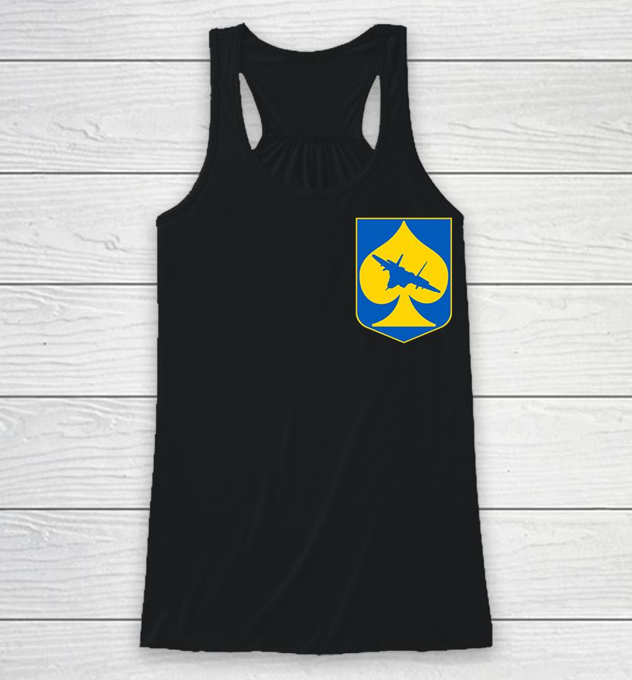The Ghost Of Kyiv In The Pocket Racerback Tank