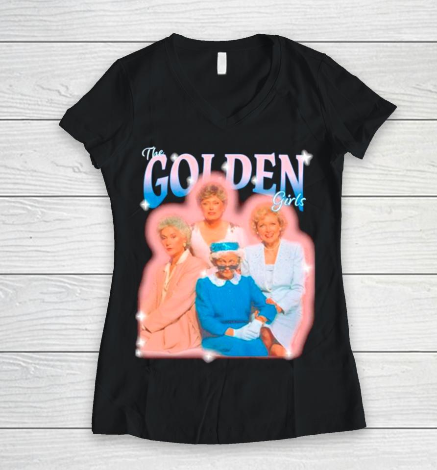 The Golden Girls 90’S Retro Women V-Neck T-Shirt