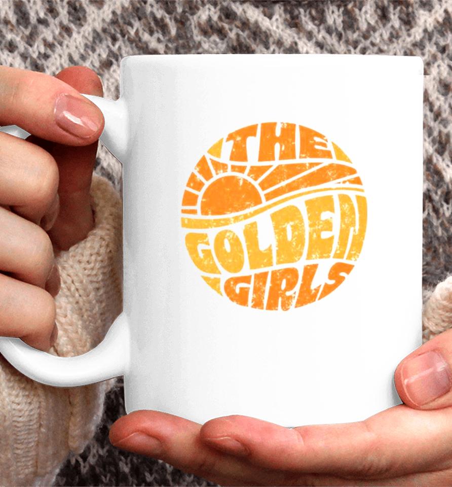 The Golden Girls Groovy Hippie Logo Coffee Mug