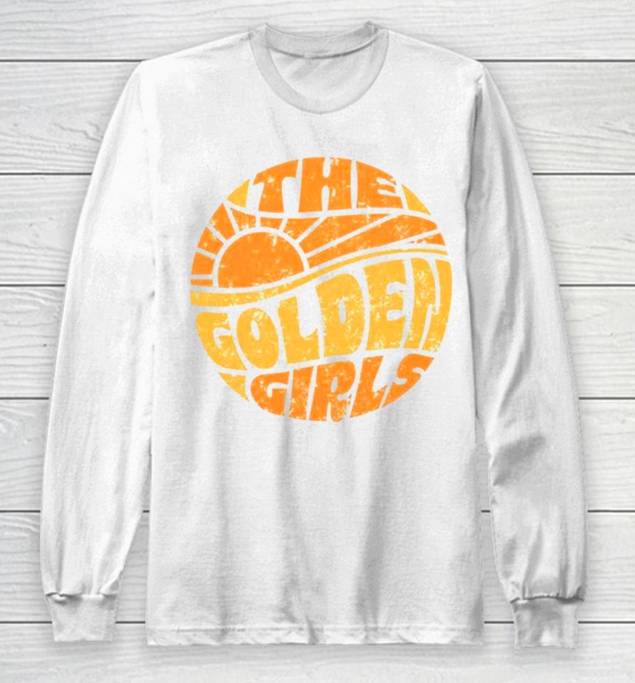 The Golden Girls Groovy Hippie Logo Long Sleeve T-Shirt