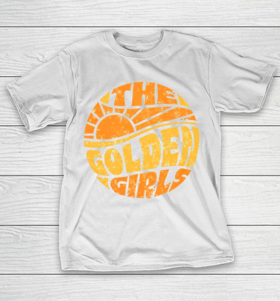 The Golden Girls Groovy Hippie Logo T-Shirt
