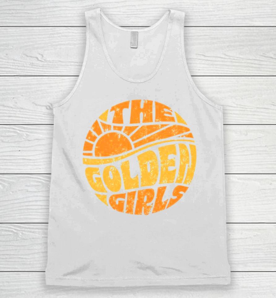 The Golden Girls Groovy Hippie Logo Unisex Tank Top
