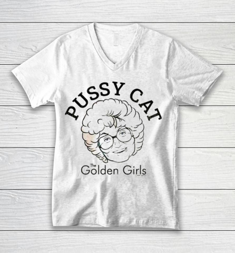 The Golden Girls Pussy Cat Unisex V-Neck T-Shirt
