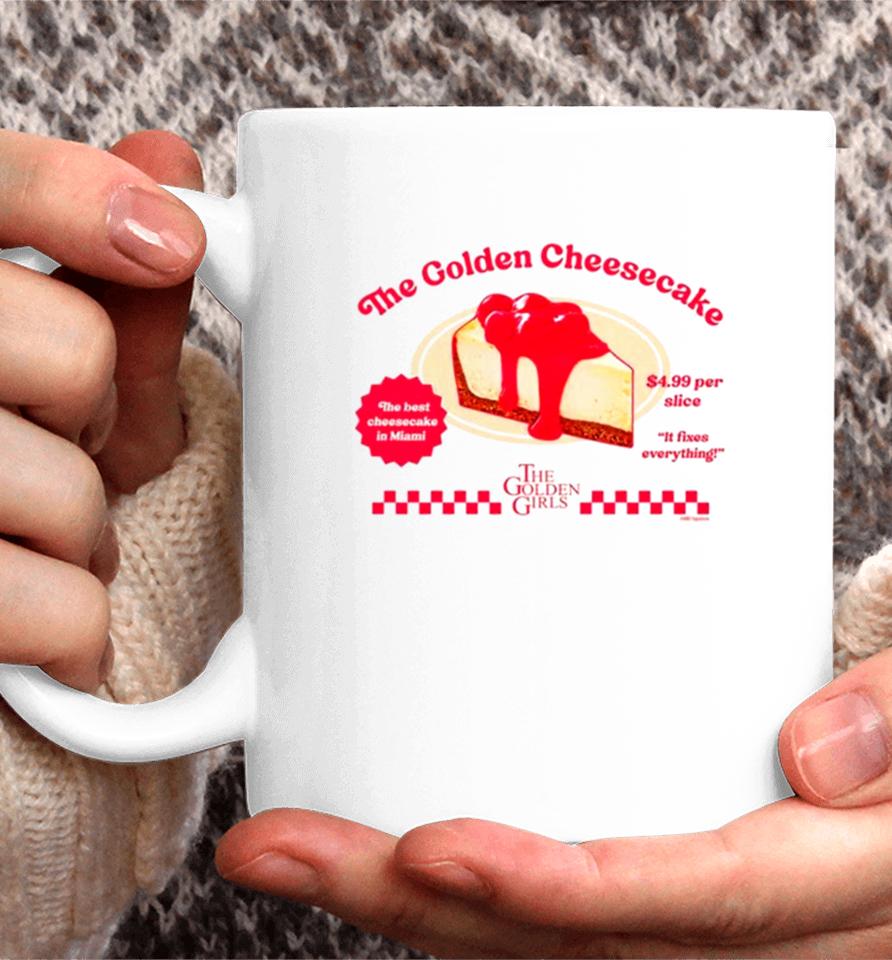 The Golden Girls The Golden Cheesecake Vintage Coffee Mug