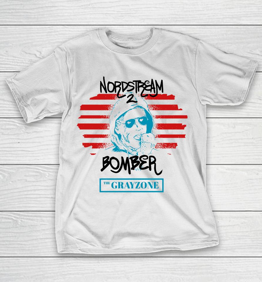 The Grayzone Nordstream Bomber T-Shirt