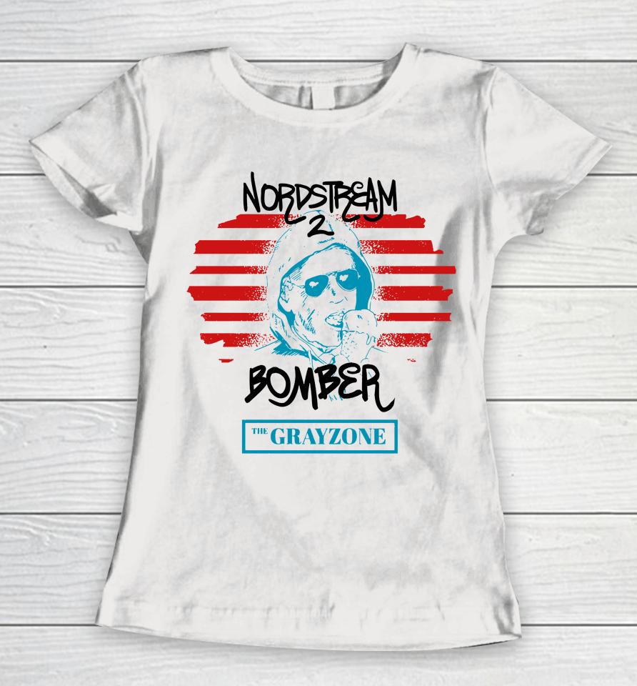 The Grayzone Nordstream Bomber Women T-Shirt