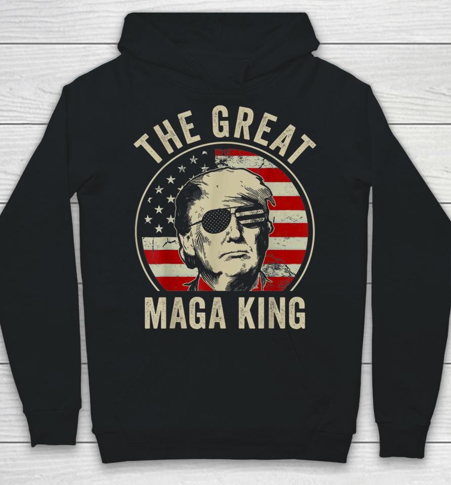 The Great Maga King Funny Trump Ultra Maga King Hoodie