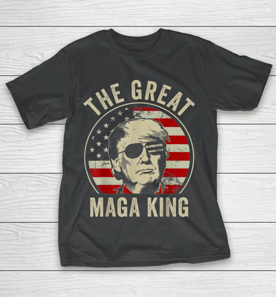 The Great Maga King Funny Trump Ultra Maga King T-Shirt