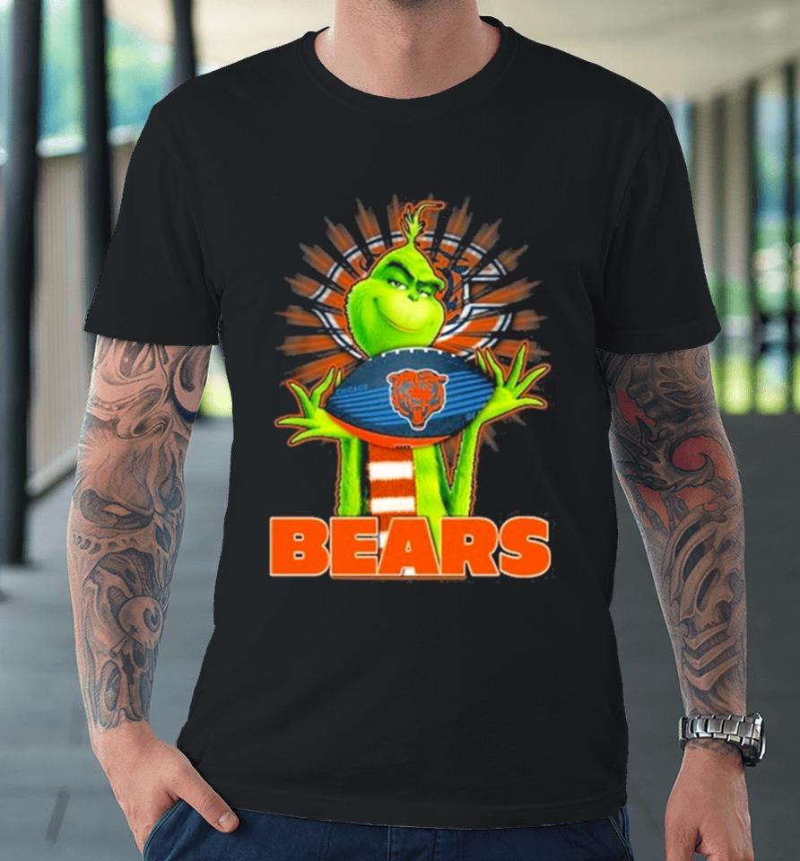 The Grinch And Chicago Bears Nfl Premium T-Shirt