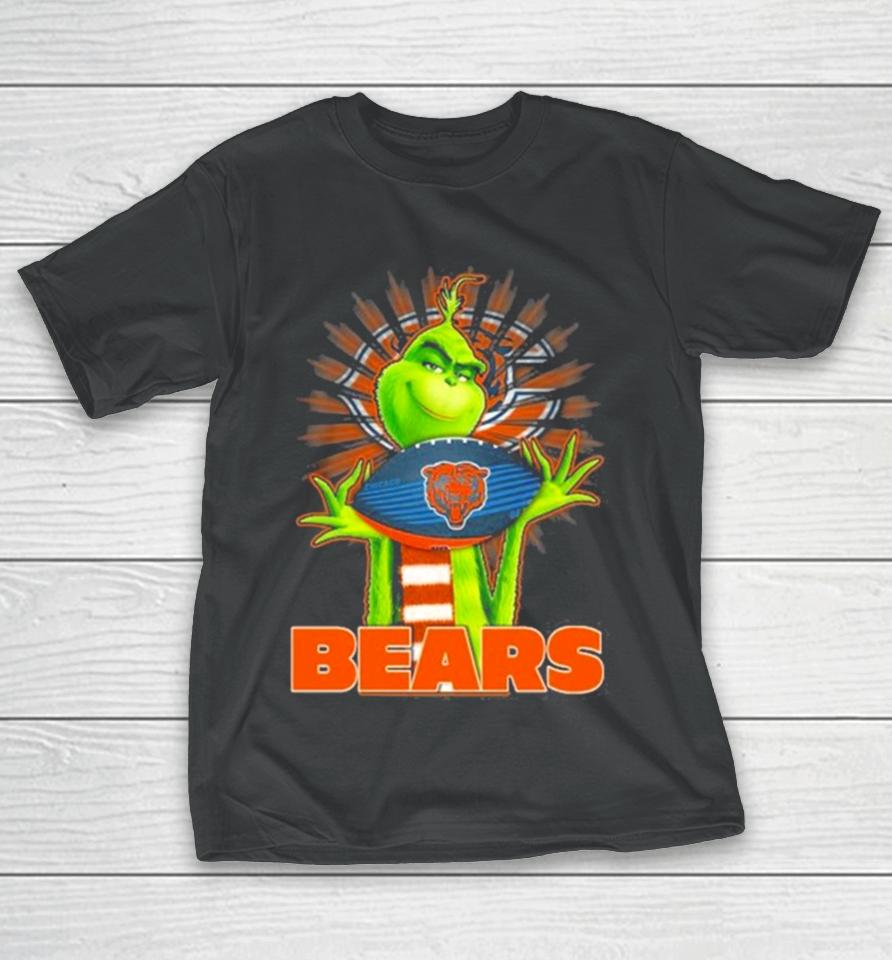 The Grinch And Chicago Bears Nfl T-Shirt