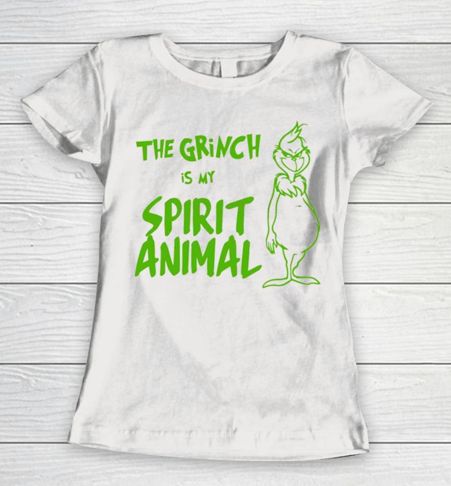 The Grinch Is My Spirit Animalshirts Women T-Shirt