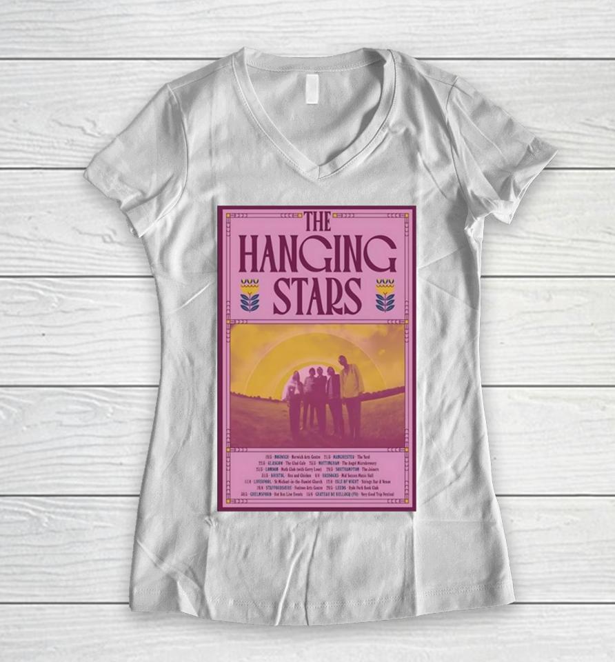The Hanging Stars Tour 2024 Poster Women V-Neck T-Shirt