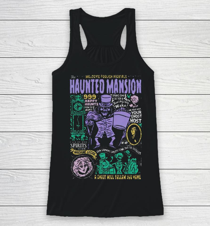 The Haunted Mansion Disneyland Halloween Racerback Tank