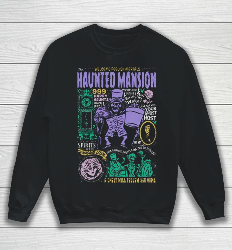 The Haunted Mansion Disneyland Halloween Sweatshirt