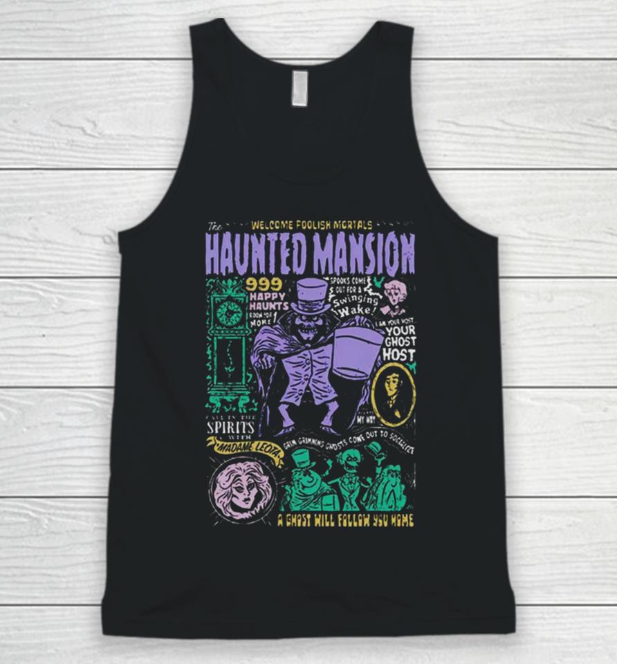 The Haunted Mansion Disneyland Halloween Unisex Tank Top