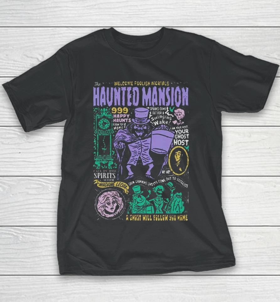 The Haunted Mansion Disneyland Halloween Youth T-Shirt