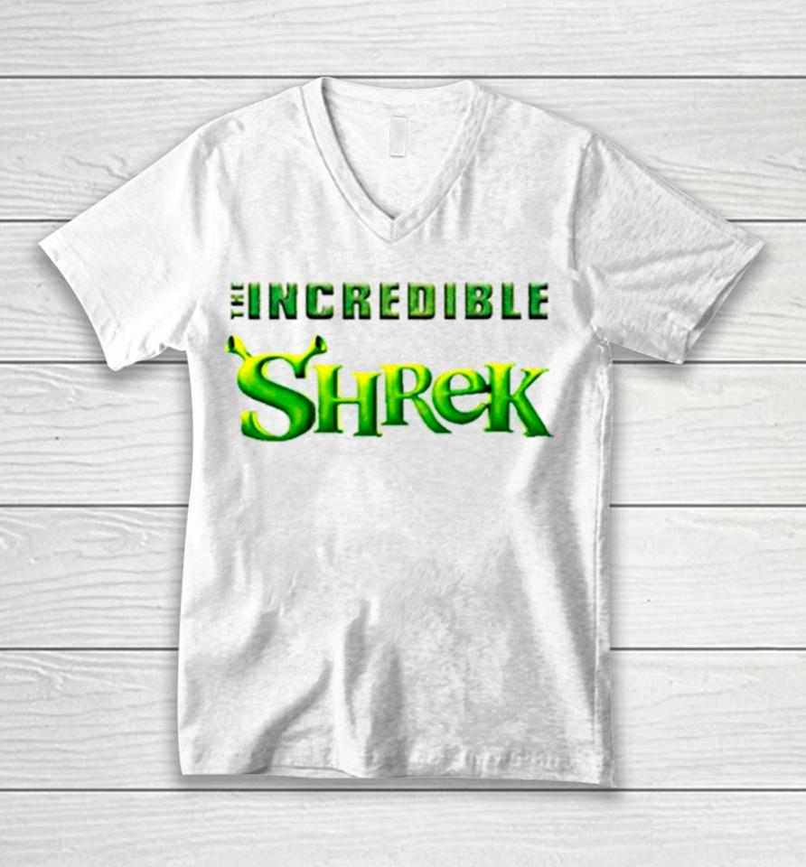 The Incredible Shrek Unisex V-Neck T-Shirt