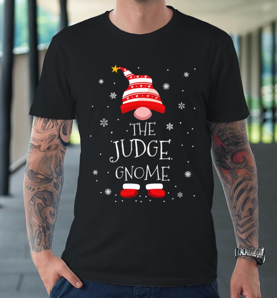 The Judge Christmas Gnome Premium T-Shirt