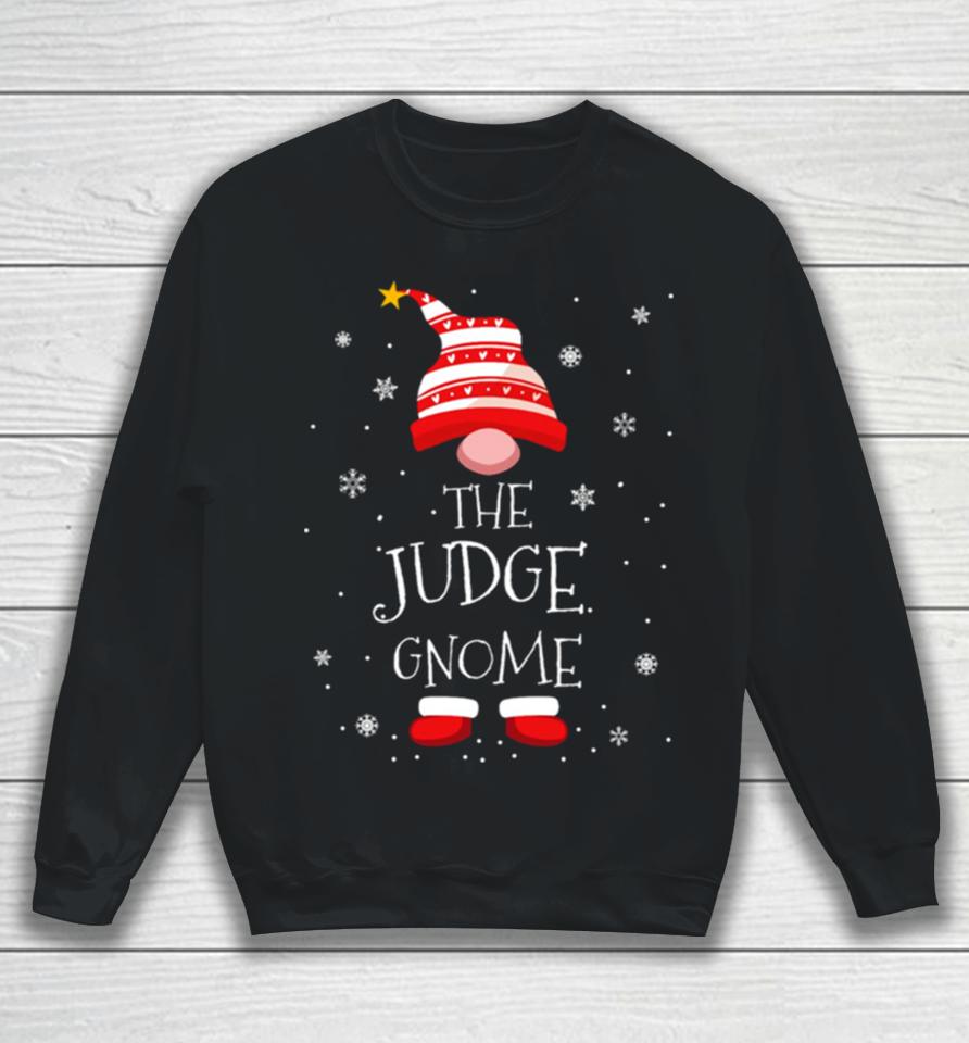 The Judge Christmas Gnome Sweatshirt