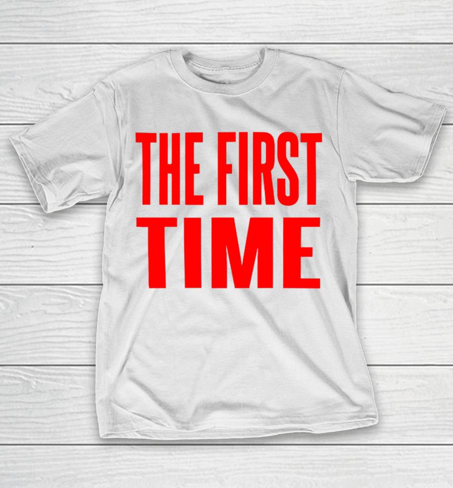 The Kid Laroi Store The First Time Logo T-Shirt