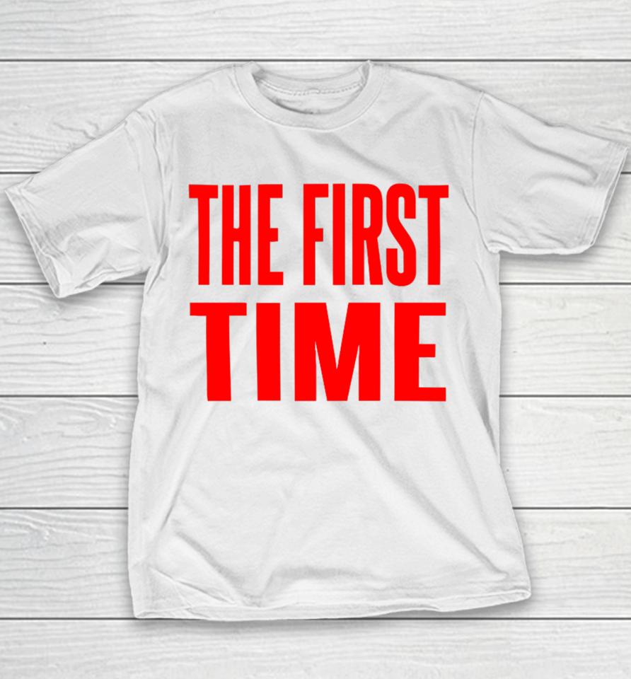 The Kid Laroi Store The First Time Logo Youth T-Shirt