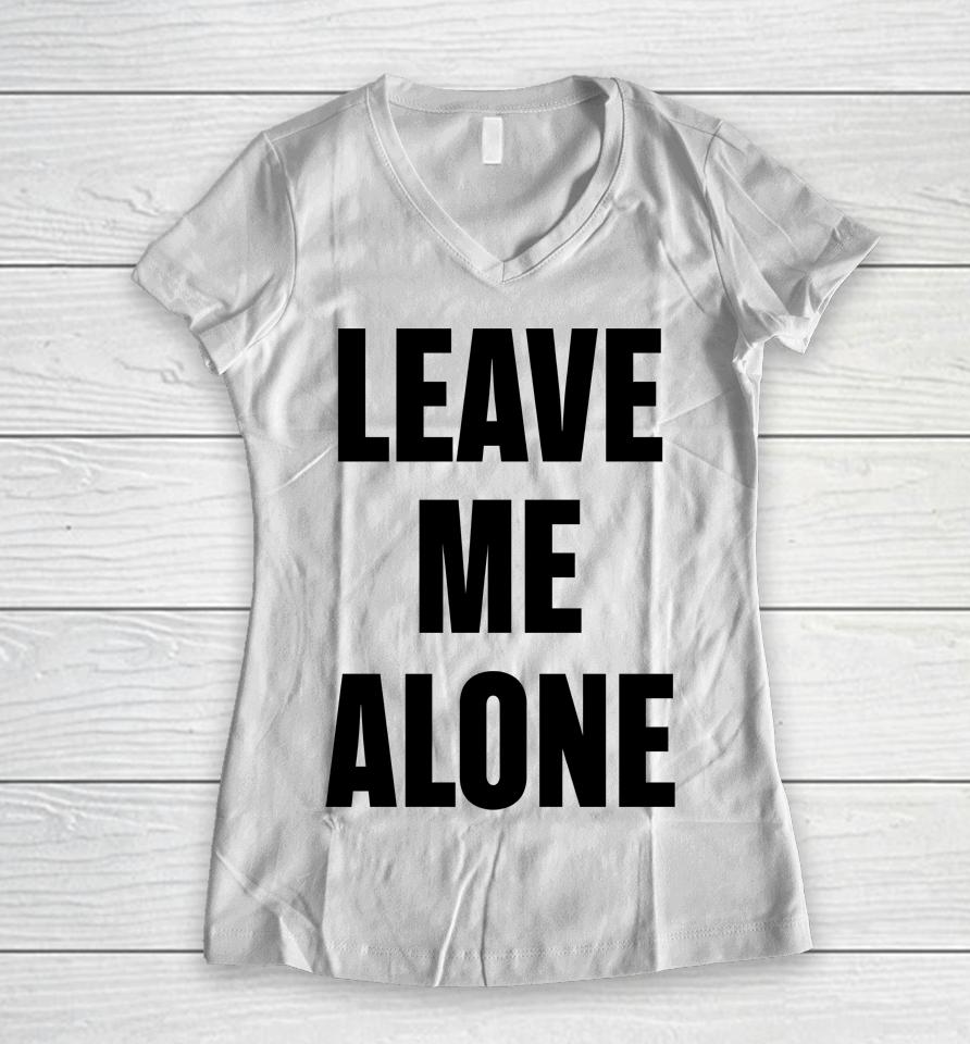 The Kid Laroi Updates Leave Me Alone Women V-Neck T-Shirt