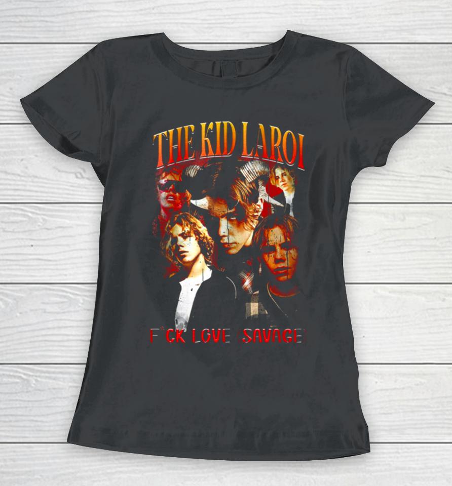 The Kid Laroi Vintage 90S Bootleg Style Women T-Shirt