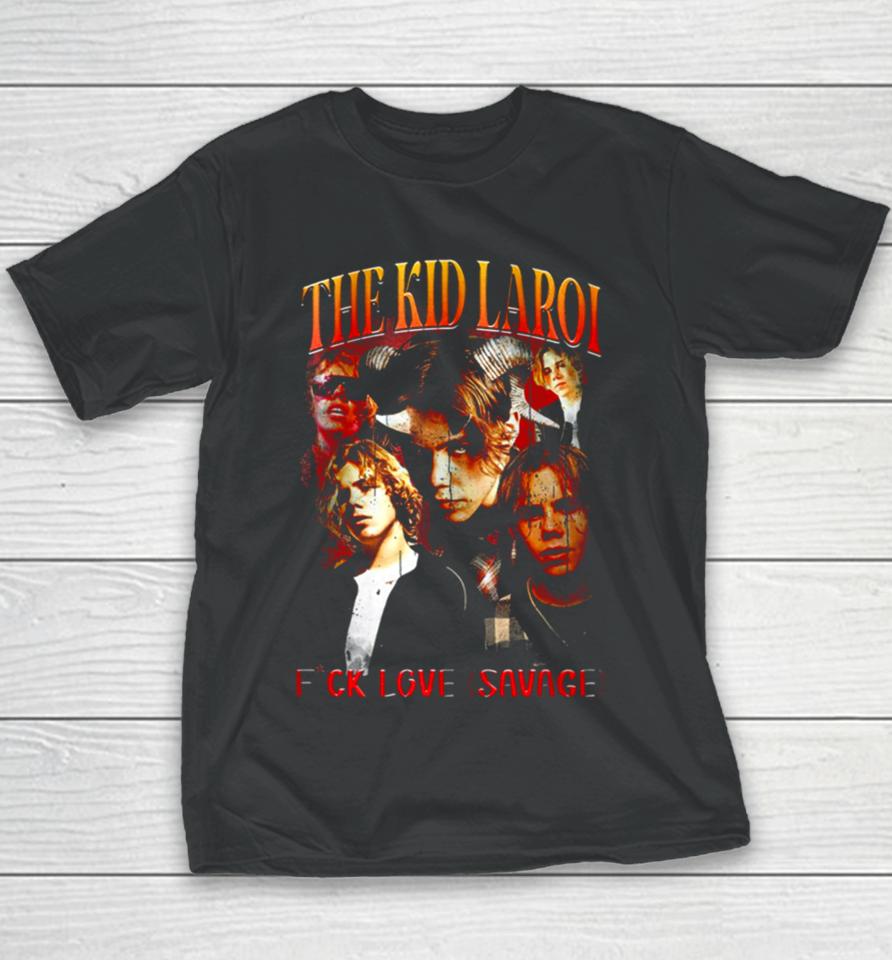The Kid Laroi Vintage 90S Bootleg Style Youth T-Shirt