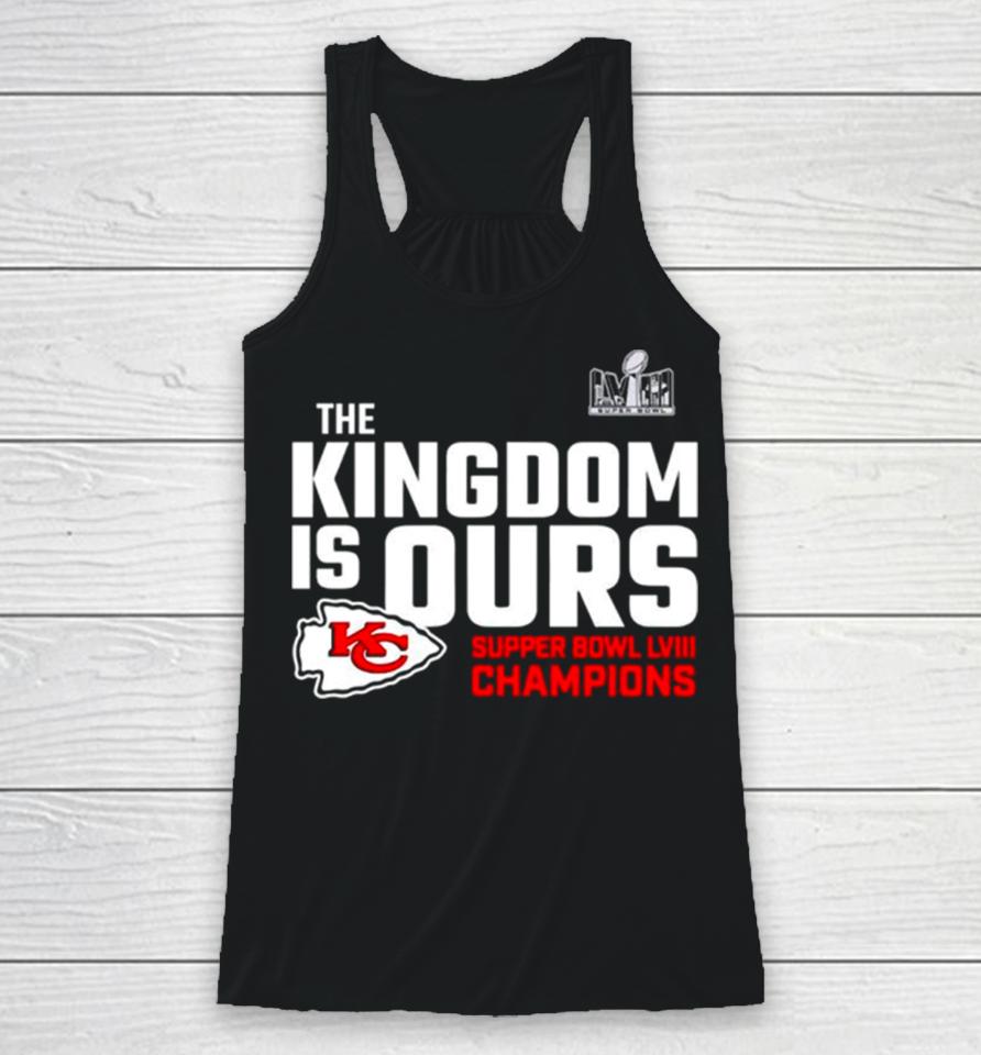 The Kingdom Is Ours Super Bowl Lviii Champions Racerback Tank