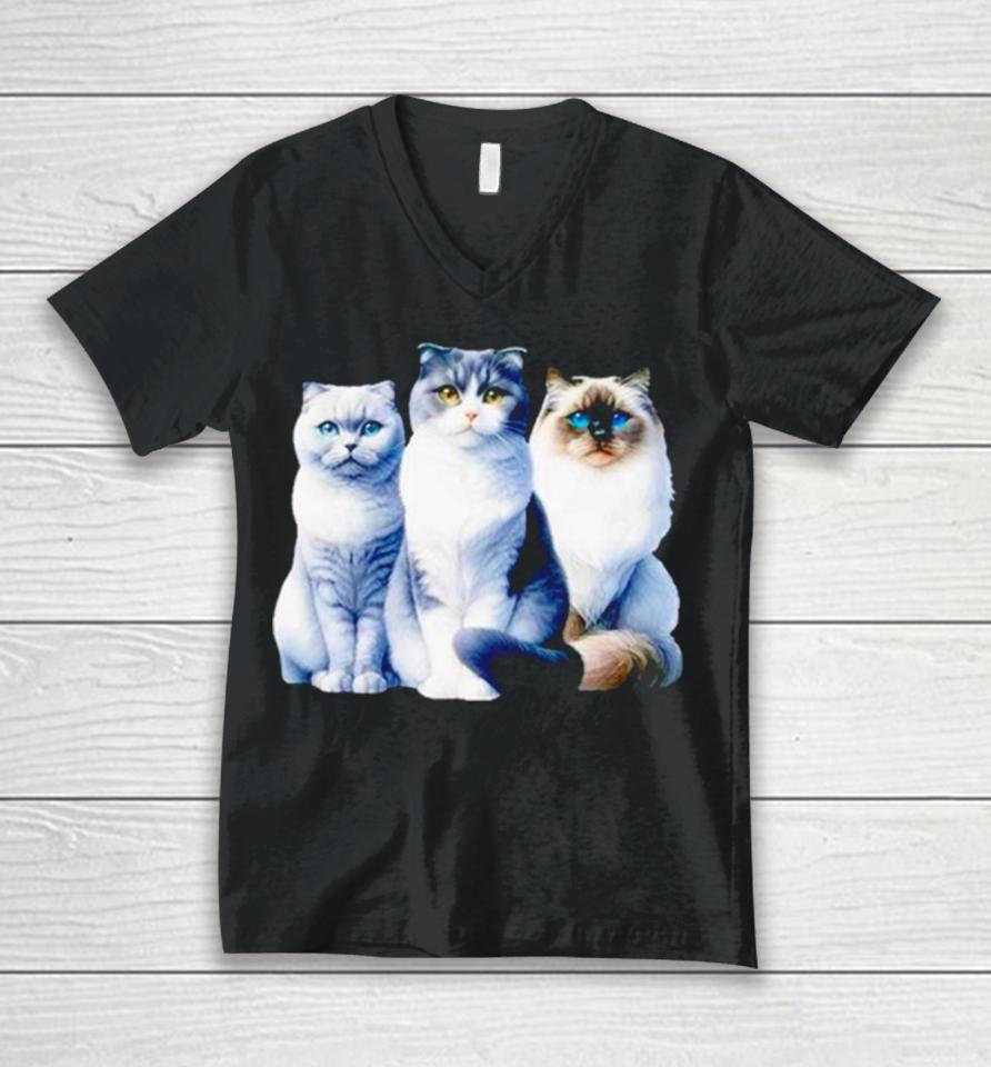 The Kitty Committee Unisex V-Neck T-Shirt