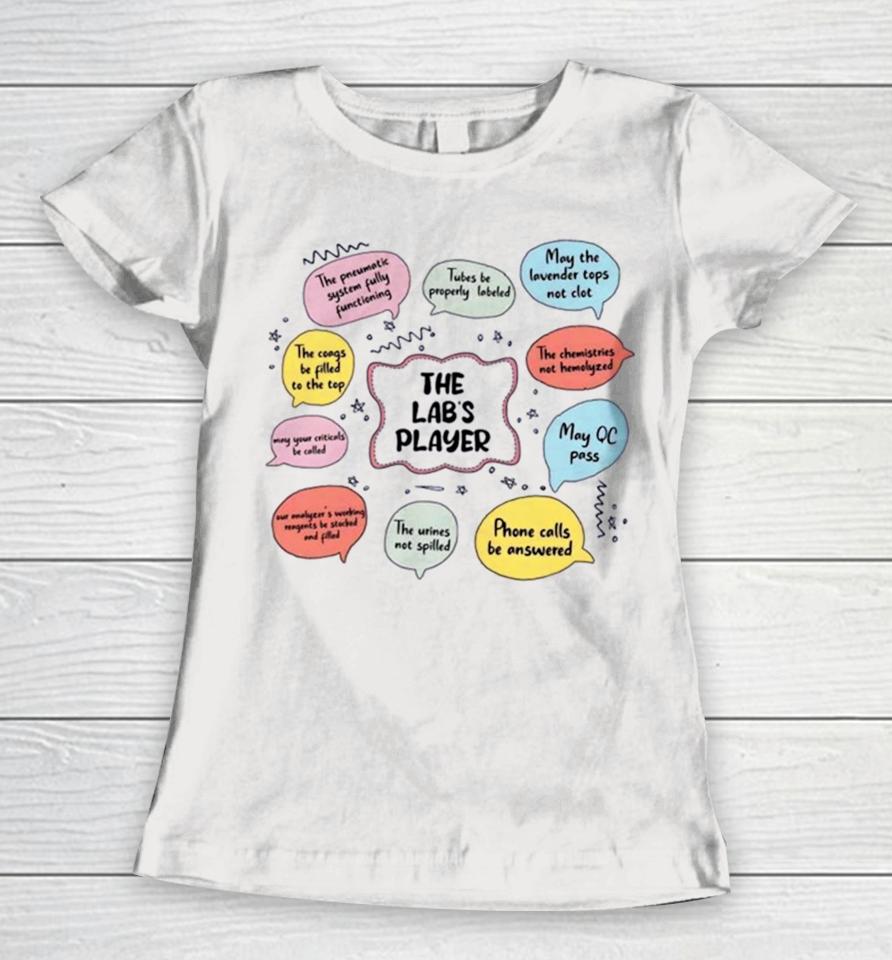 The Lab’s Player Scientist Science Women T-Shirt