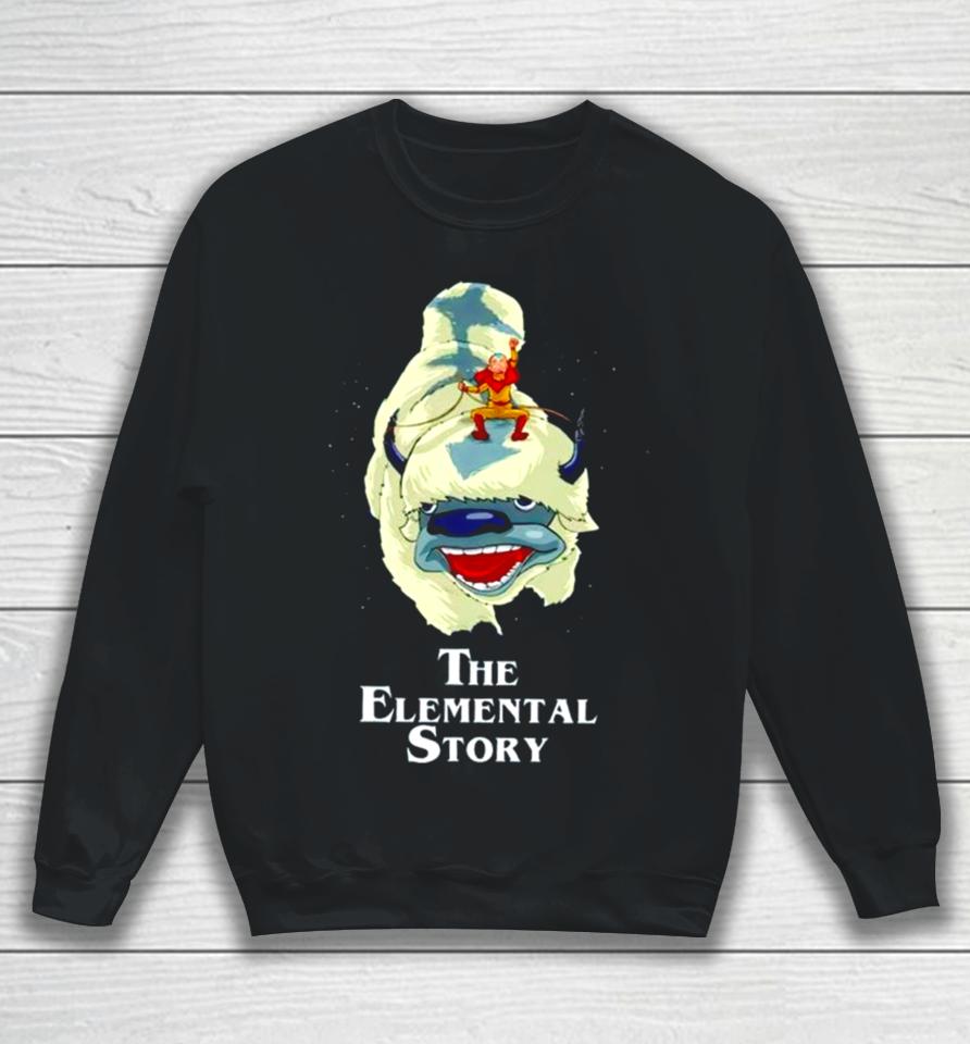 The Last Airbender In The Style Of The Neverending Story Sweatshirt