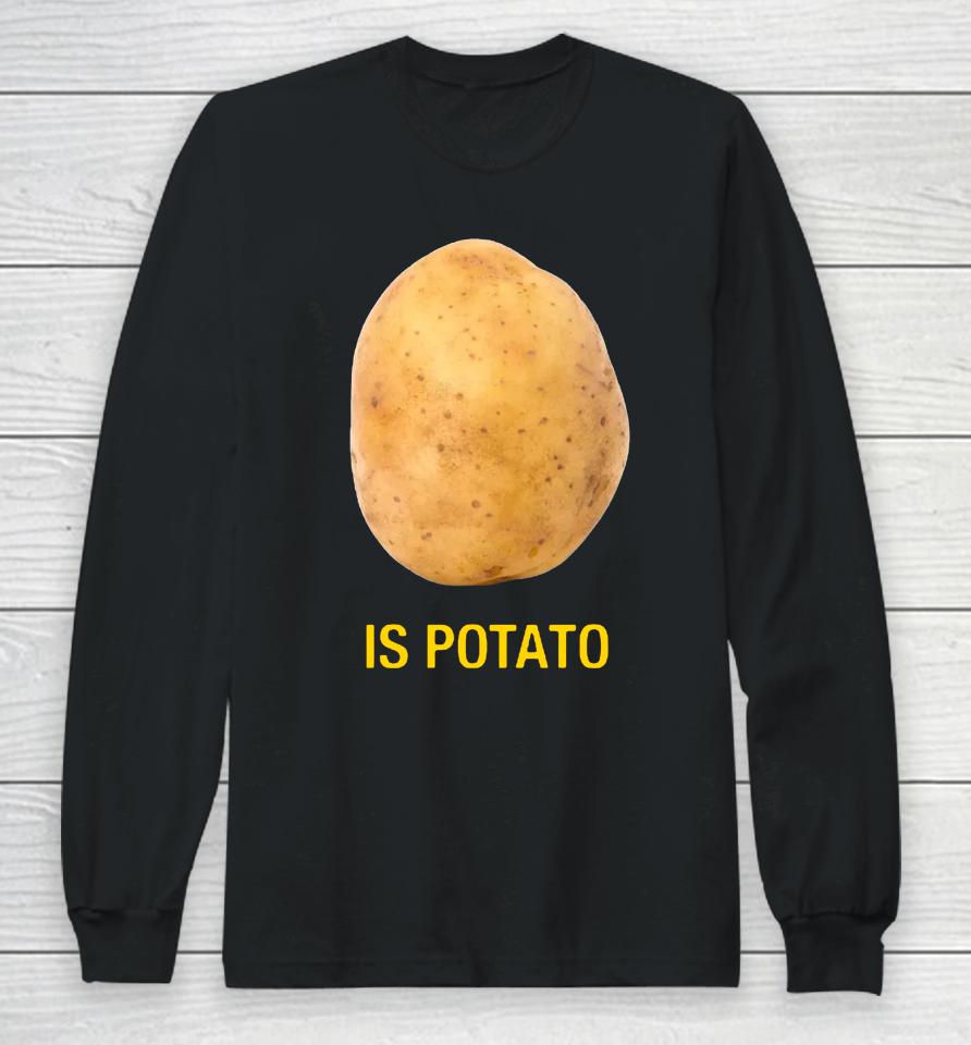 The Late Show With Stephen Colbert Is Potato Charity Adult Long Sleeve T-Shirt