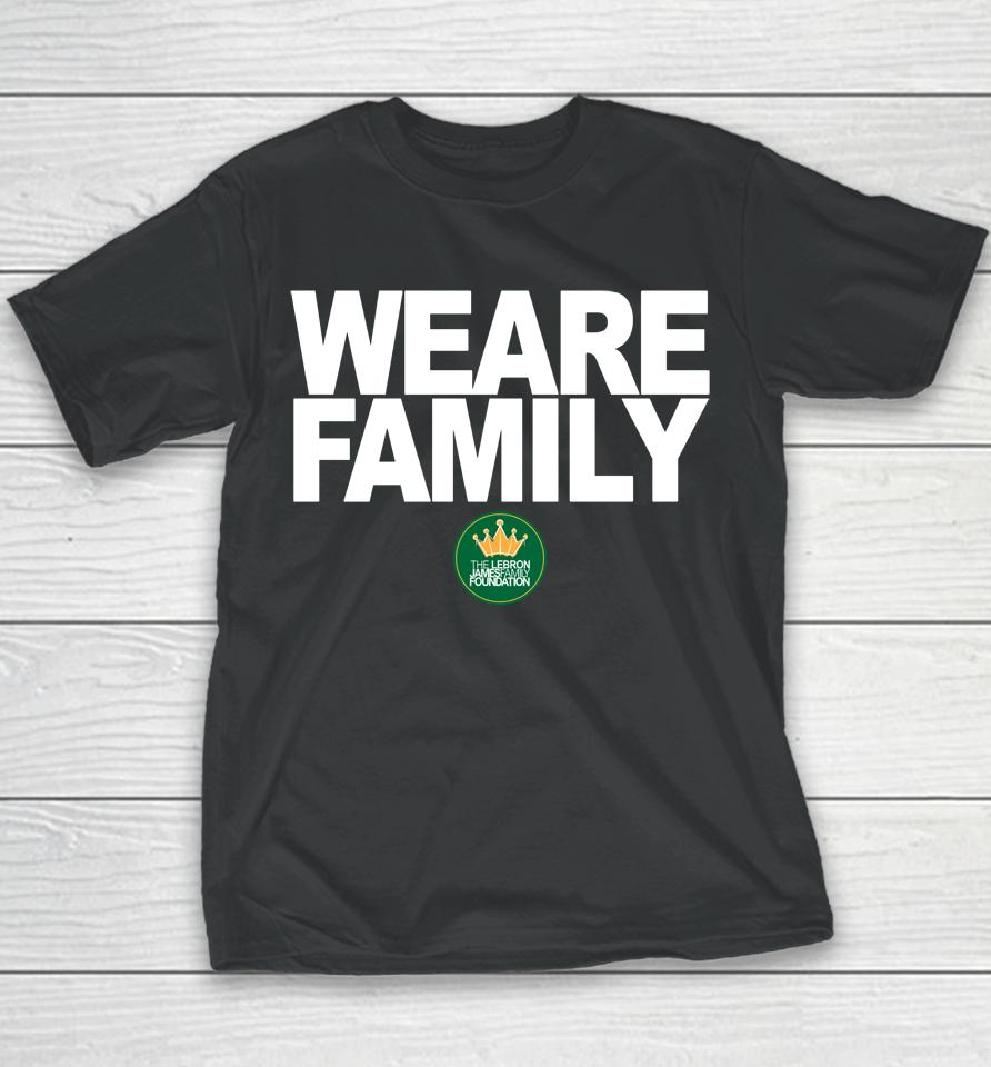 The Lebron James We Are Family Foundation Youth T-Shirt