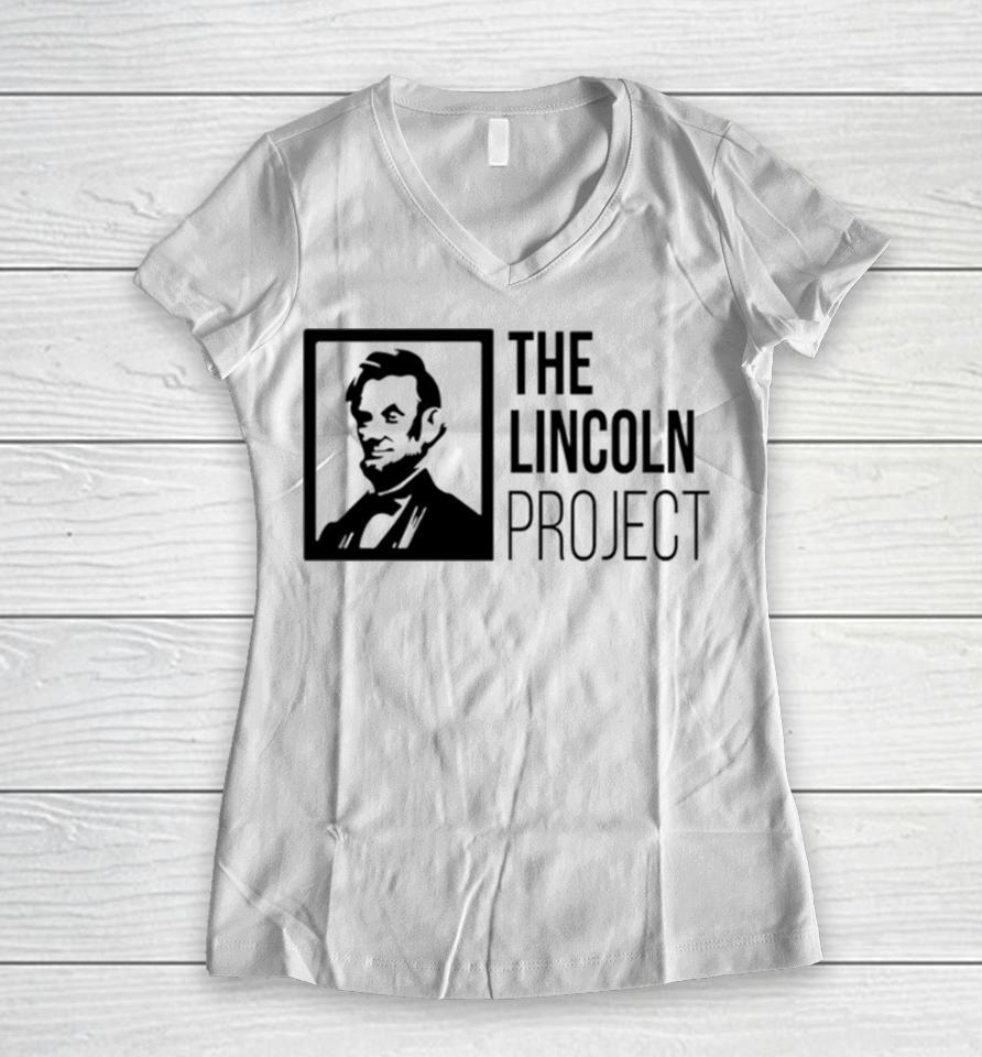 The Lincoln Project Women V-Neck T-Shirt