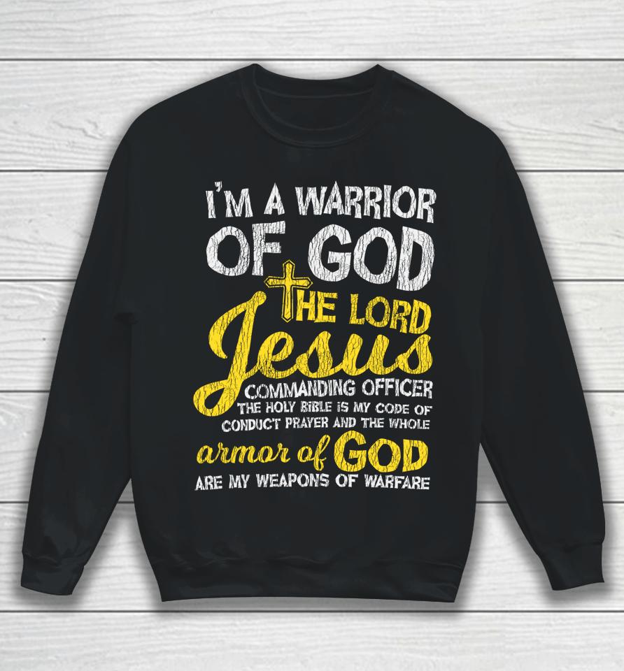 The Lord Jesus Armor Of God Cross Faith Christian Bible Gift Sweatshirt