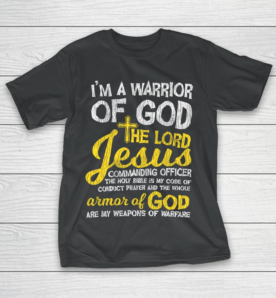 The Lord Jesus Armor Of God Cross Faith Christian Bible Gift T-Shirt