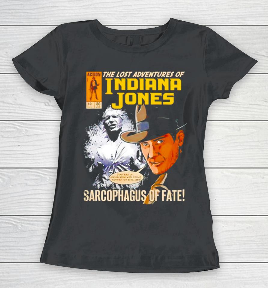 The Lost Adventures Indiana Jones Sarcophagus Of Fate Women T-Shirt