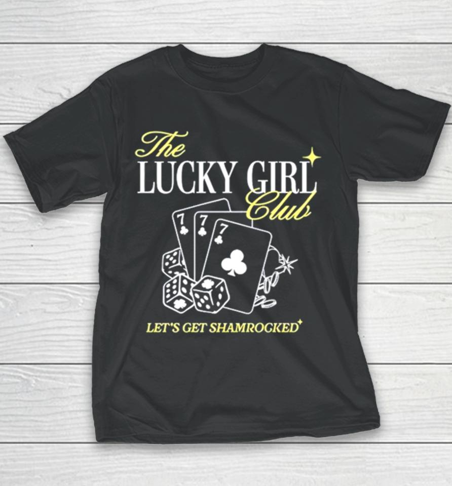 The Lucky Girl Club Let’s Get Shamrocked Youth T-Shirt