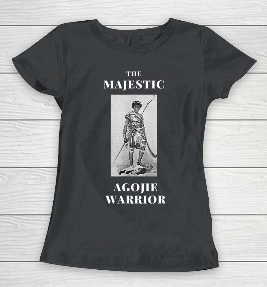 The Majestic Agojie Warriors Of Dahomey Women T-Shirt