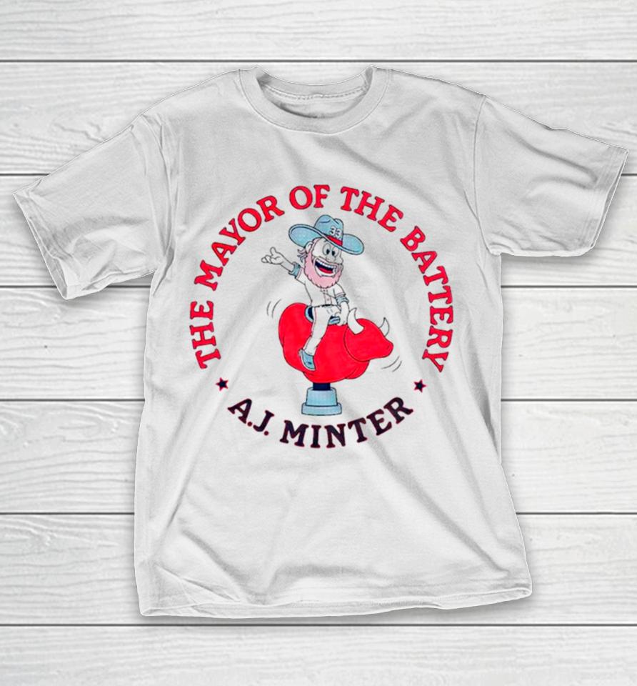 The Mayor Of The Battery A.j. Minter T-Shirt