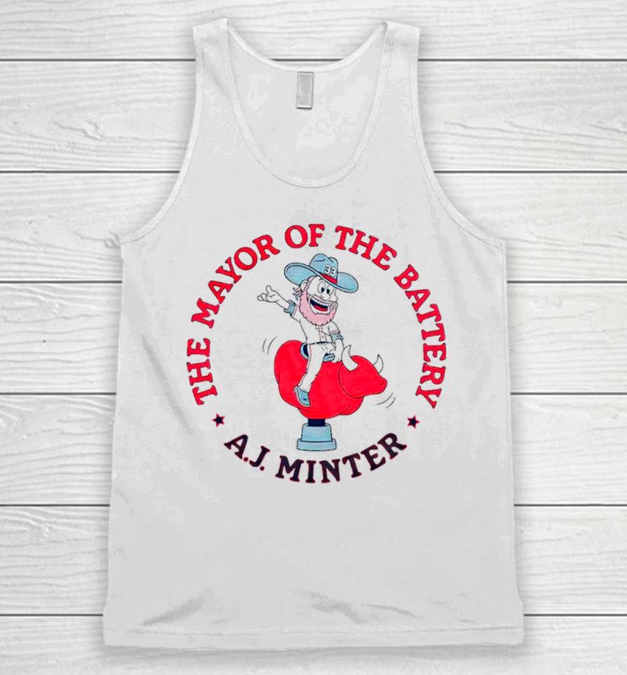 The Mayor Of The Battery A.j. Minter Unisex Tank Top