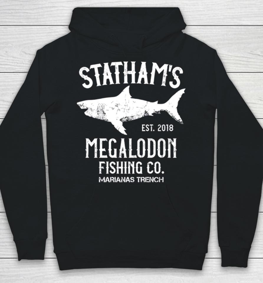 The Meg Jason Statham Megalodon Shark Fishing Hoodie
