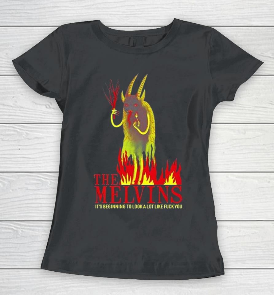 The Melvins It’s Beginning To Look A Lot Like Fuck You Women T-Shirt