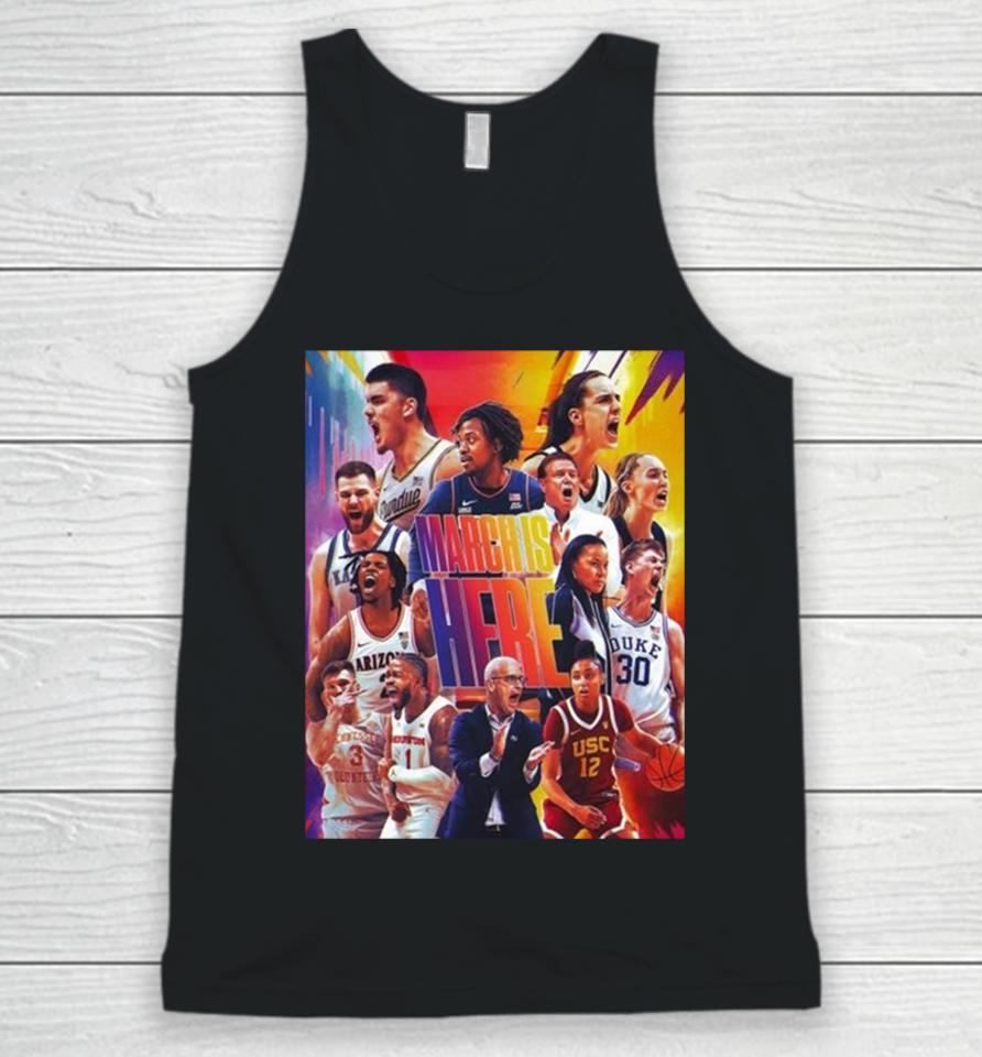 The Month We Have All Been Waiting For Is Here The March Madness Unisex Tank Top